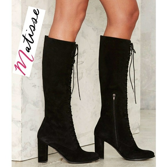 Matisse Shoes - Vintage Inspired Lace-Up Matisse Boots